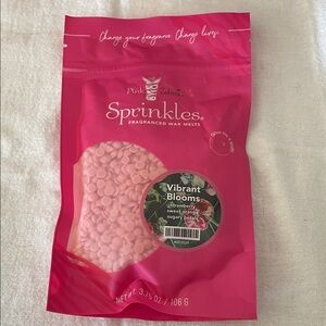 Pink Zebra Sprinkles Fragranced Wax Melts - Vibrant Blooms